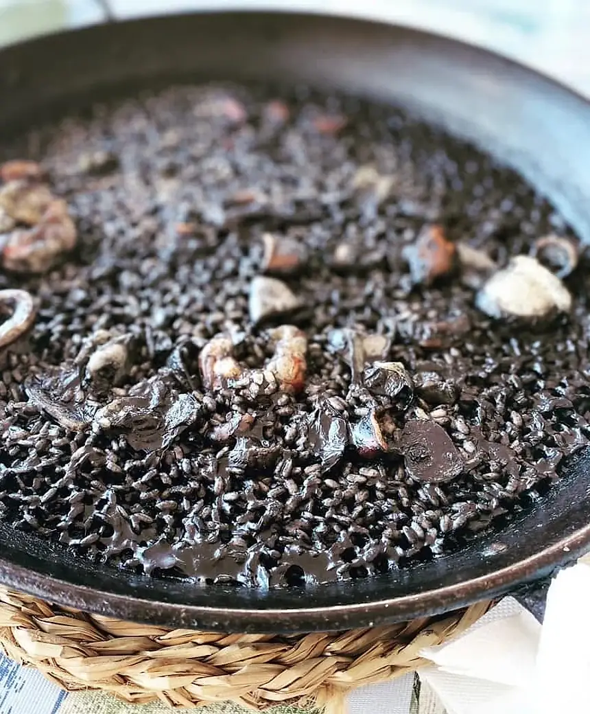 Arroz negro de El Galeon