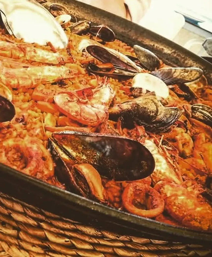Paella de marisco de El Galeon