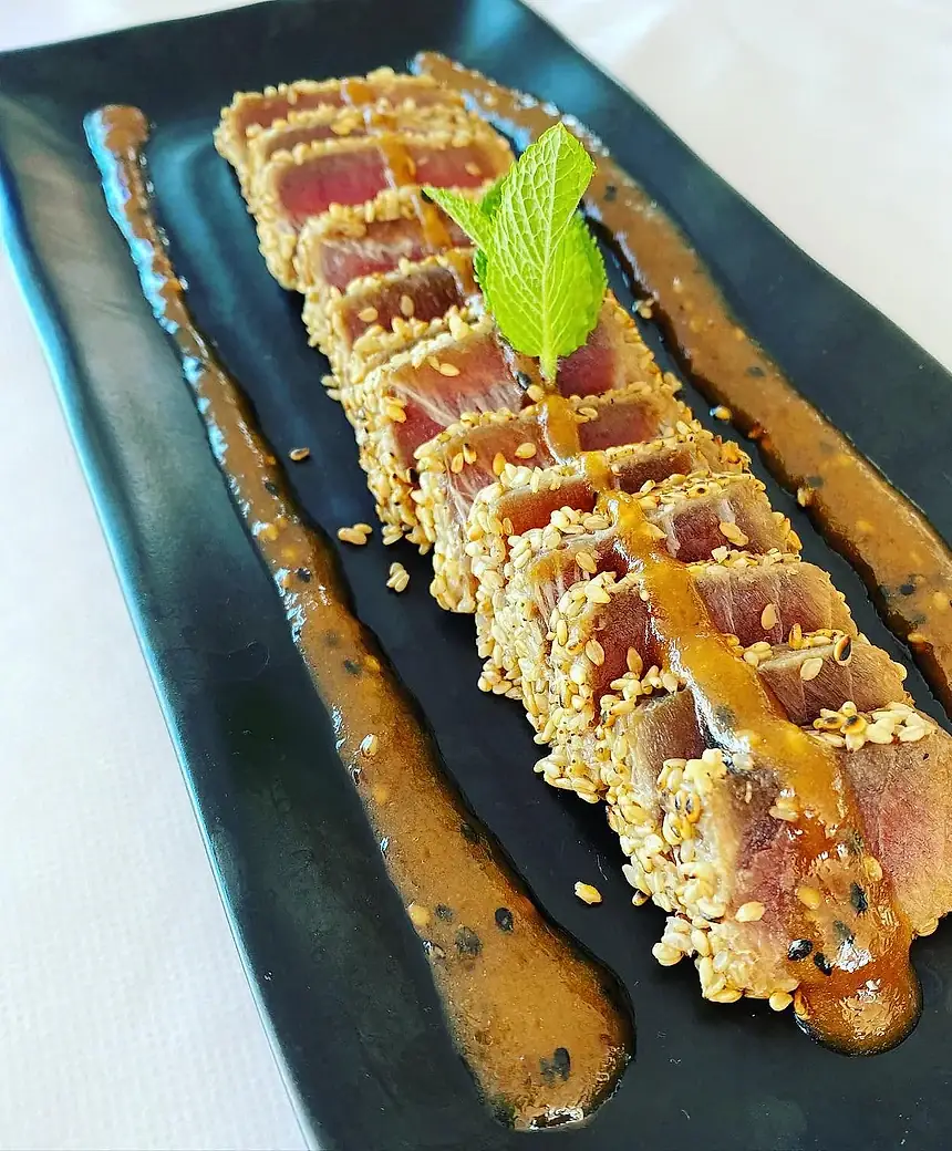 Plato de pescado con alino de El Galeon